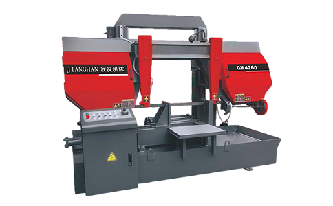 色达龙门带锯床运行中途停止切割产生的原因是什么？